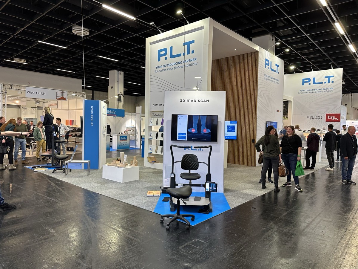 L'Orthostand esposto alla fiera Orthopädie Schuh Technik di Colonia, 2023